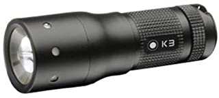 Led Lenser 8313 K3 - Linterna con anilla llavero en caja regalo- color negro