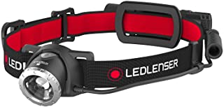 Led Lenser H8R - Linterna (Linterna con cinta para cabeza- Negro- Rojo- IPX4- LED- 1 lampara(s)- 250 lm)