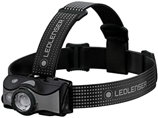 Led Lenser MH7 - Linterna (Linterna con cinta para cabeza- Negro- Gris- Policarbonato- Polimetilmetacrilato (PMMA)- IP54- 2 m- 1 lampara(s))